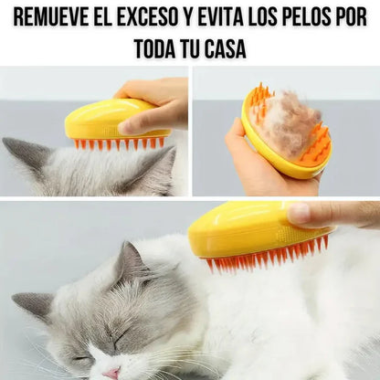 CEPILLO PARA BAÑAR MASCOTAS EN SECO