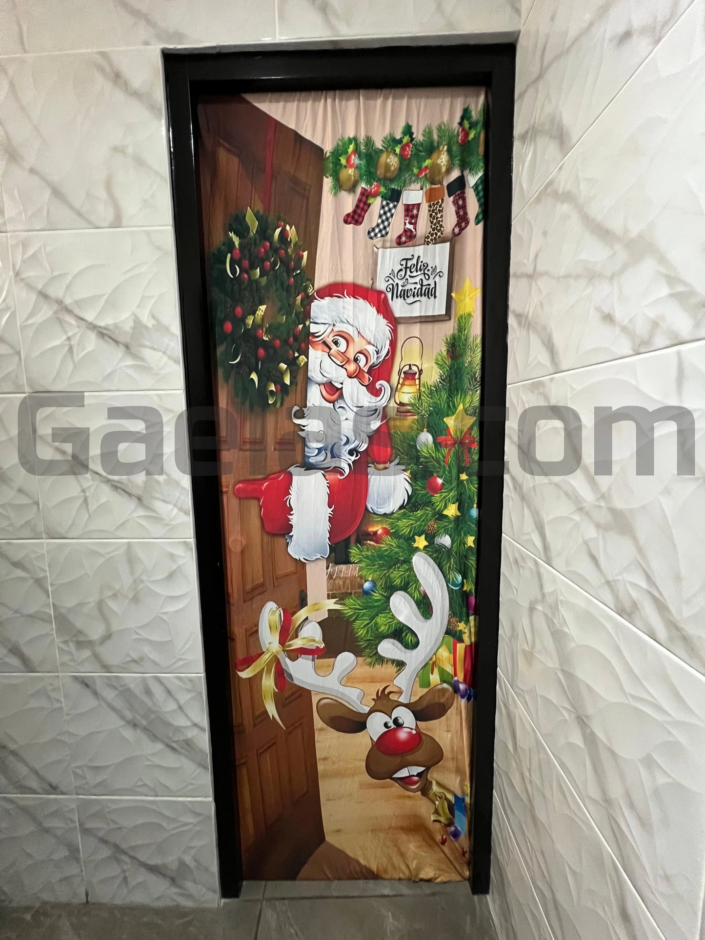 Fundas Para Puertas Navideñas