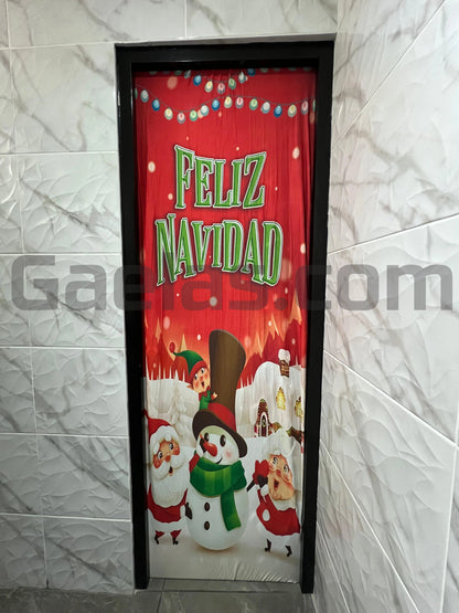 Fundas Para Puertas Navideñas