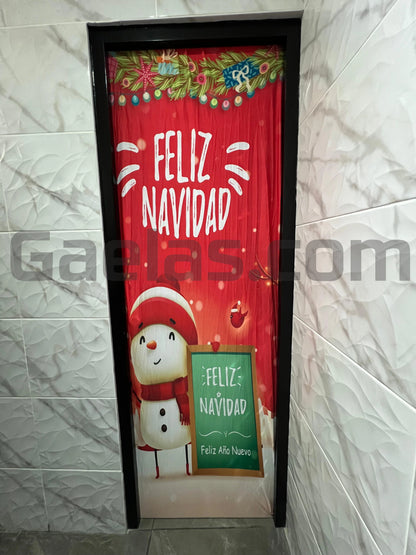 Fundas Para Puertas Navideñas