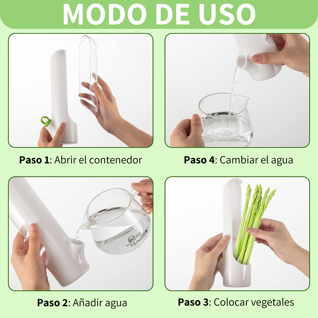 FreshHerb Conservador de Verduras Mágico